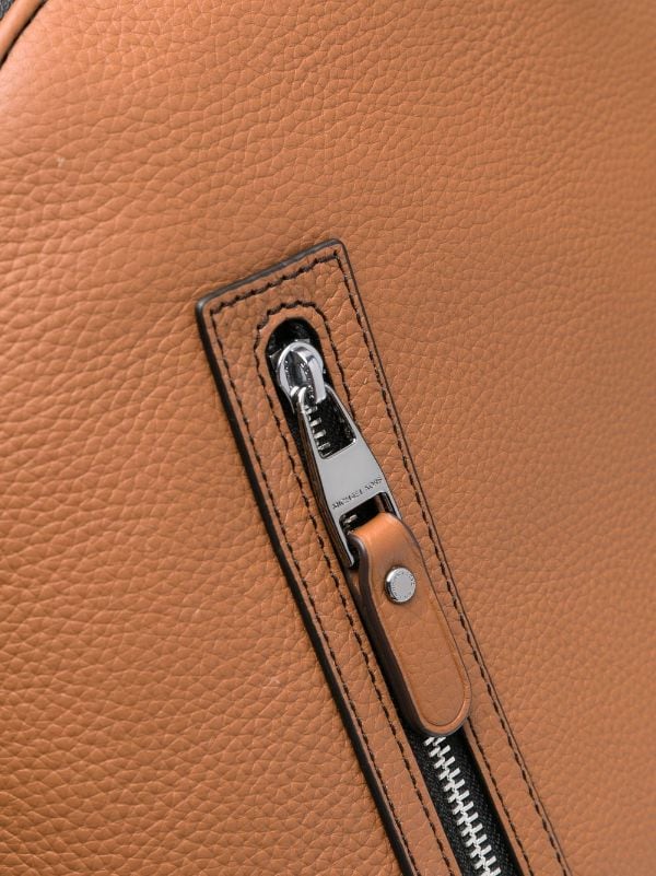 Michael Kors Hudson Slim Leather Backpack - Farfetch