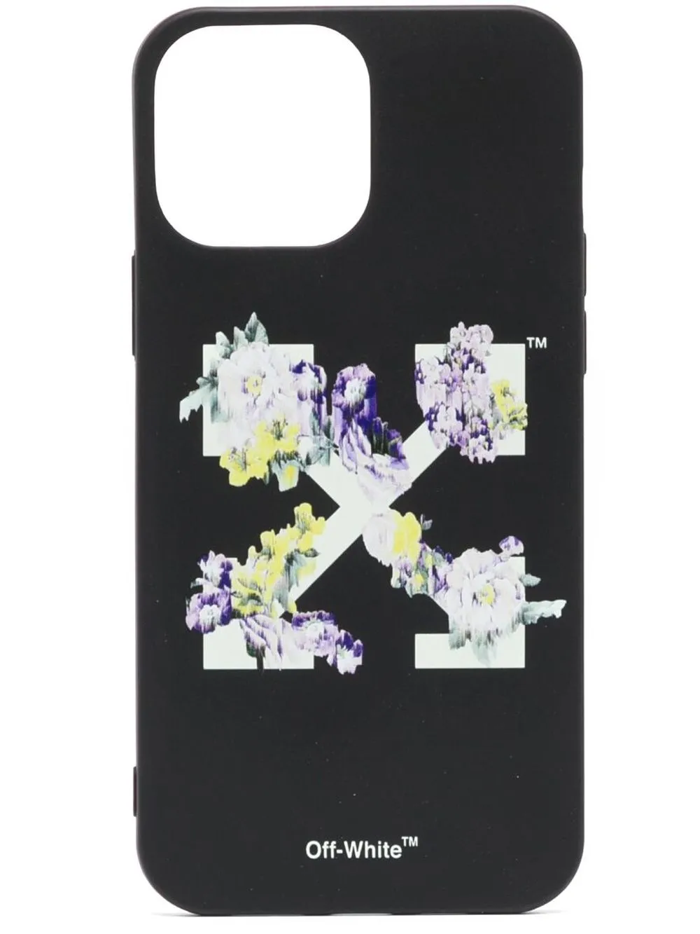 

Off-White funda para iPhone 13 Pro con motivo Floral Arrows - Negro