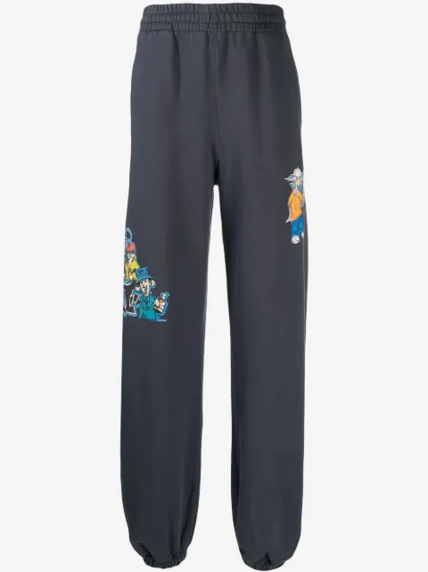 Off-White pantalones de chándal Outer Space