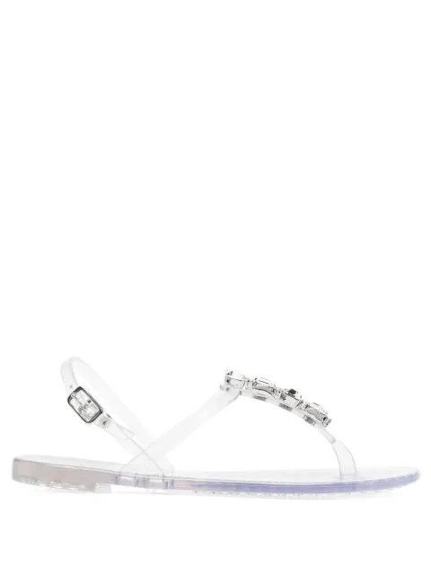 Casadei sandalias con detalles de cristal