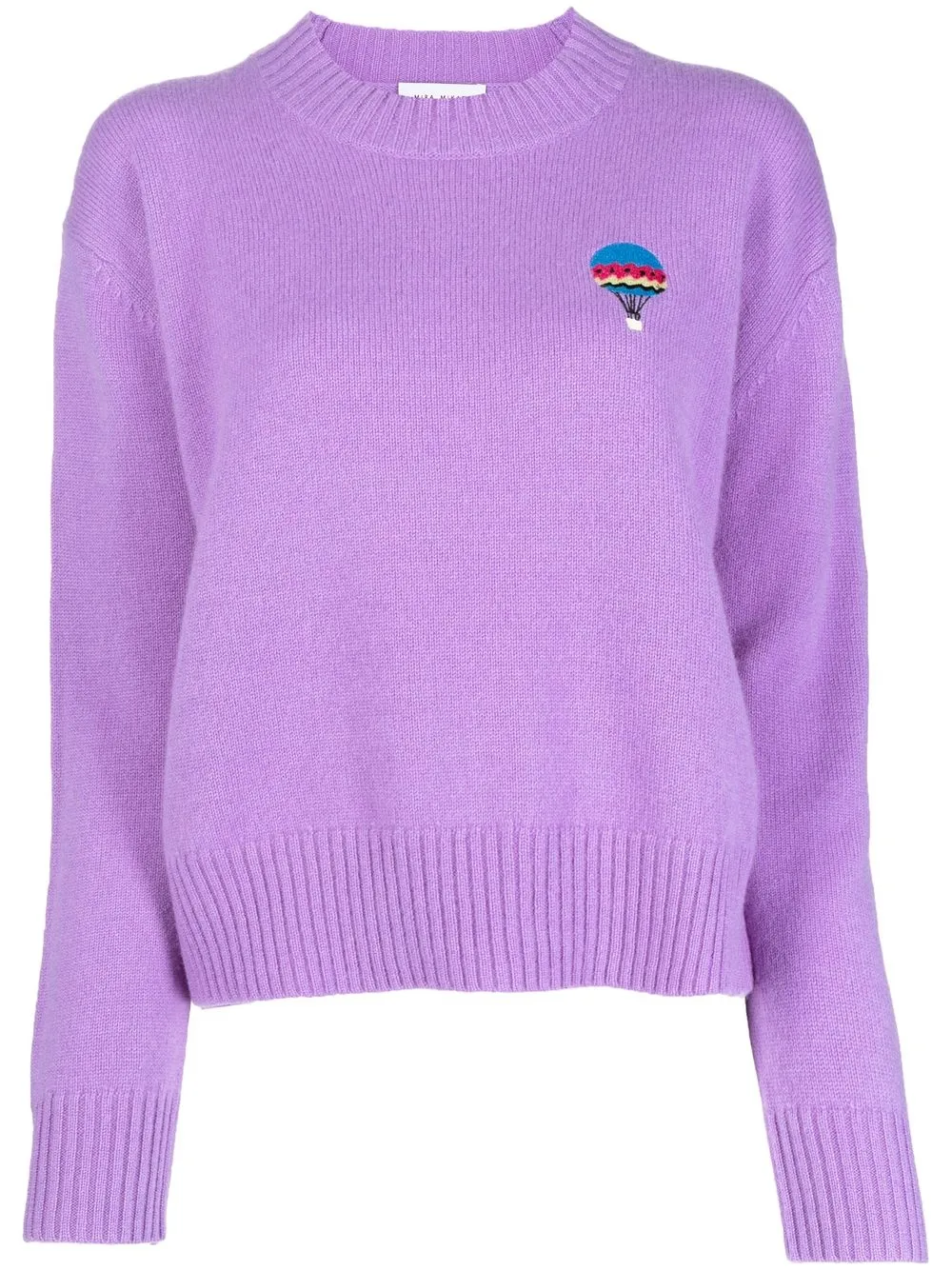 

Mira Mikati embroidered-balloon detail jumper - Purple