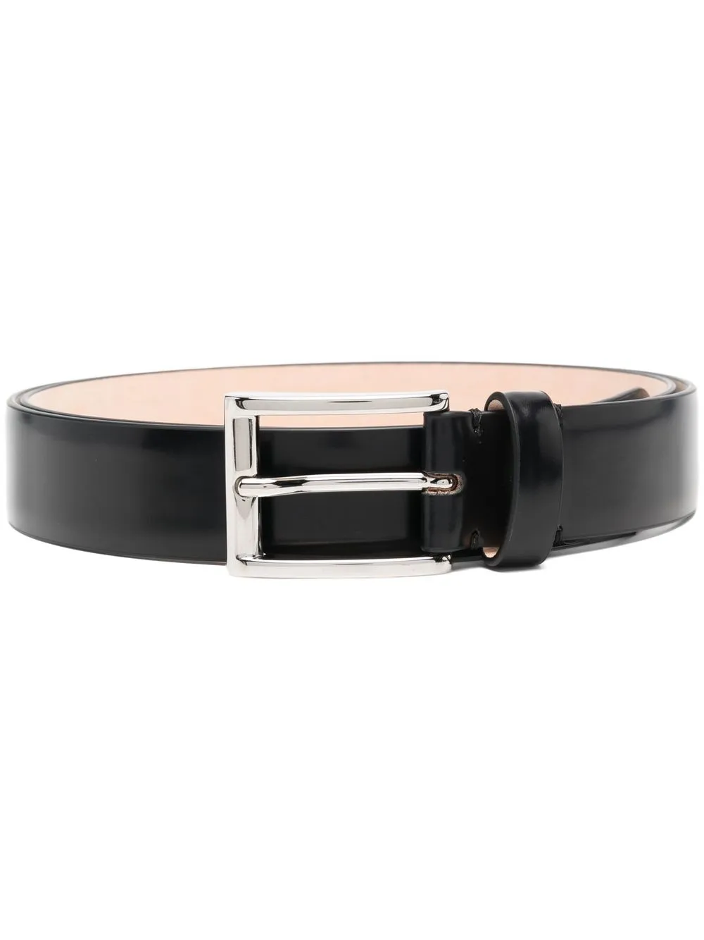 

Maison Margiela cinturón con hebilla rectangular - Negro