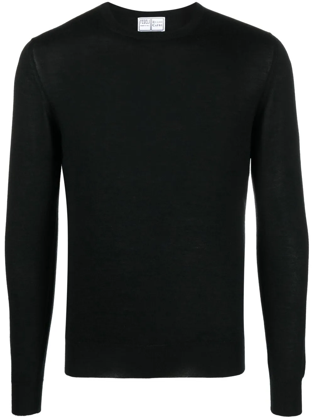 Fedeli suéter con cuello redondo | negro | Image 1