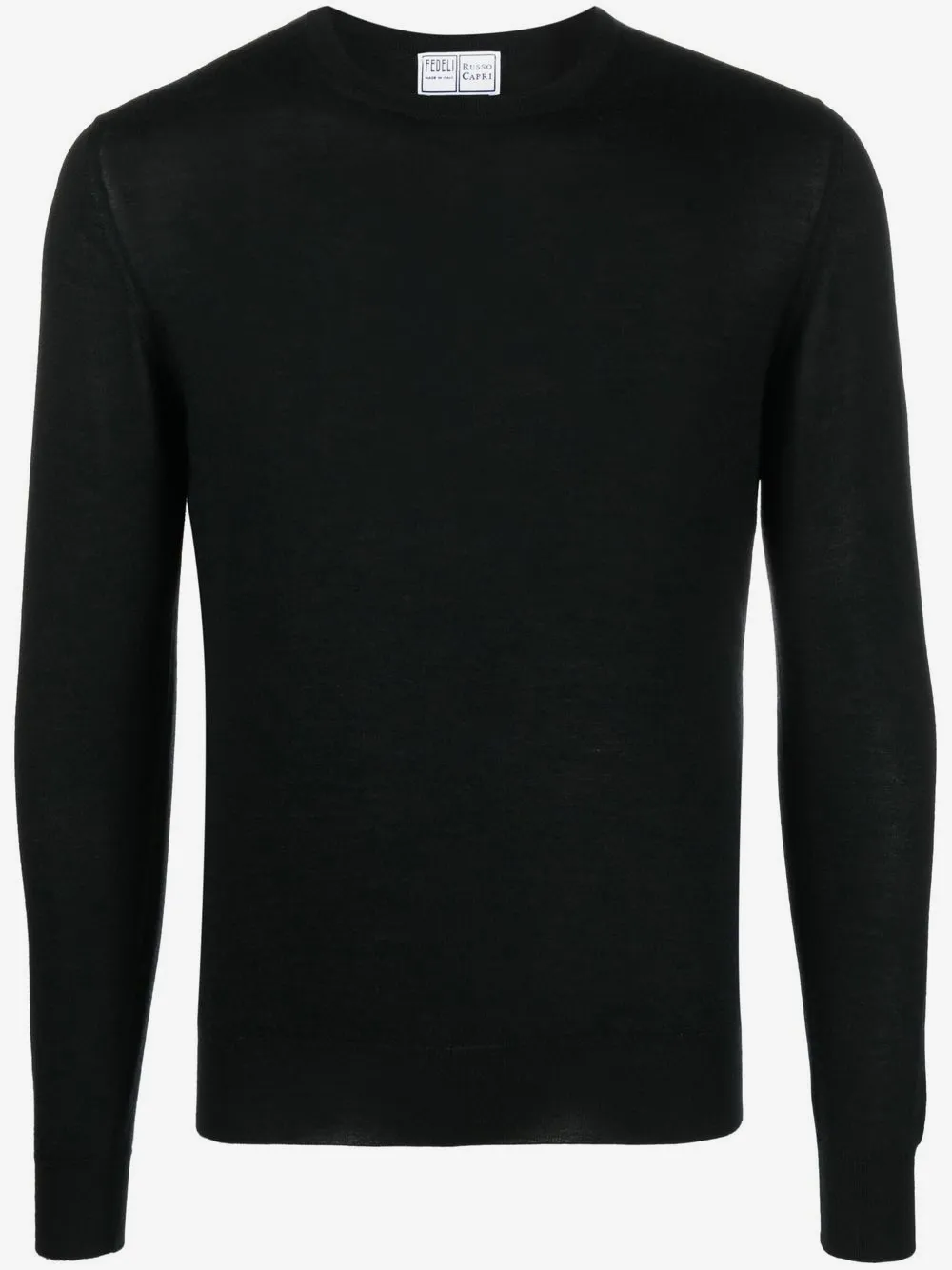Fedeli suéter con cuello redondo | negro | Image 1
