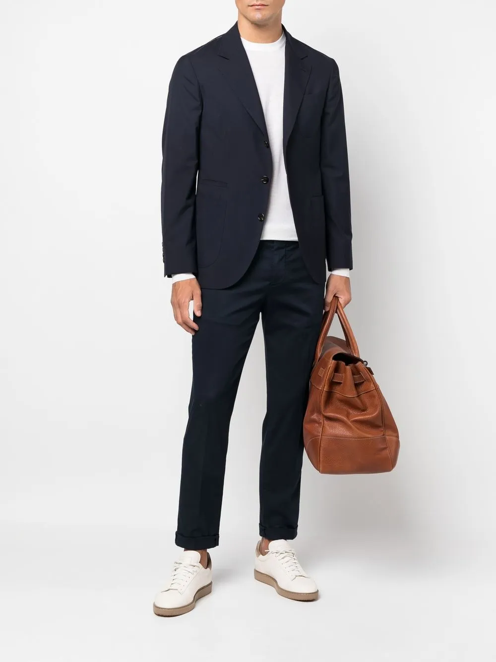 Fedeli crew-neck cashmere cardigan | Knitted Sweaters | Image 2