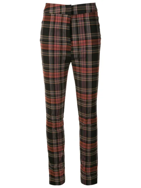 Olympiah large tartan plaid pants