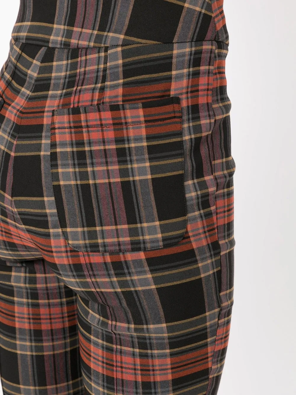 Olympiah Large Tartan Plaid Pants Farfetch
