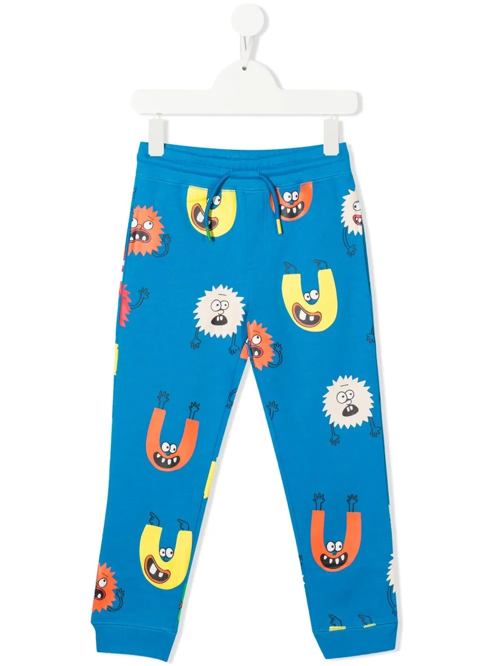

Stella McCartney Kids monster-print track pants - Blue