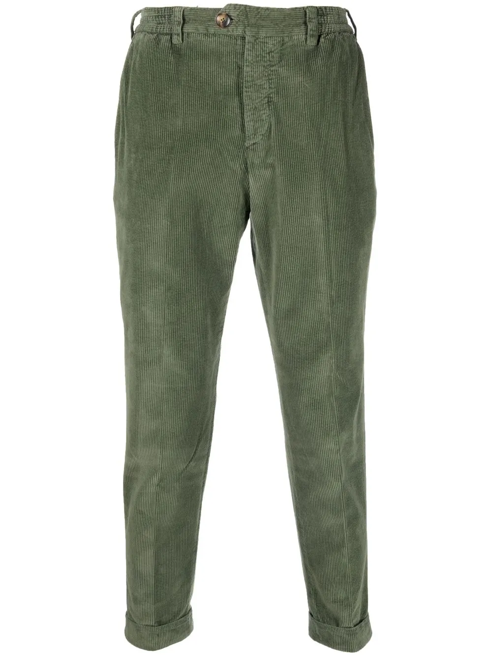 

PT TORINO pantalones de pana rectos - Verde