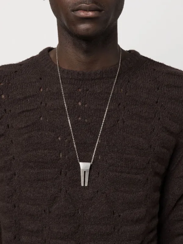 Rick Owens CHAIN NECKLACE ネックレス-