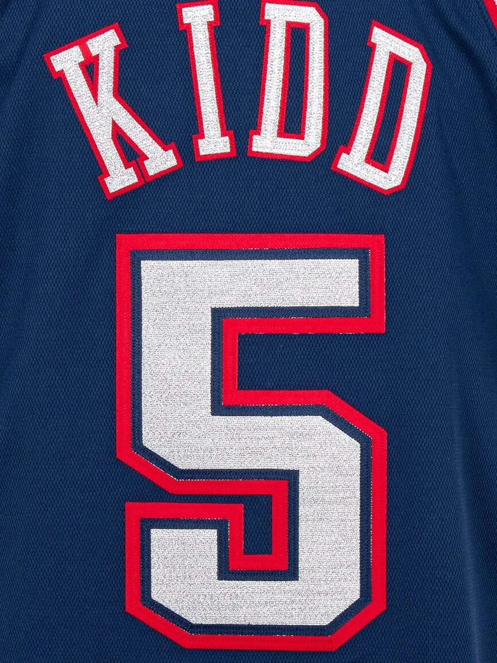 Mitchell & Ness Nj Nets Authentic Jersey In Blue