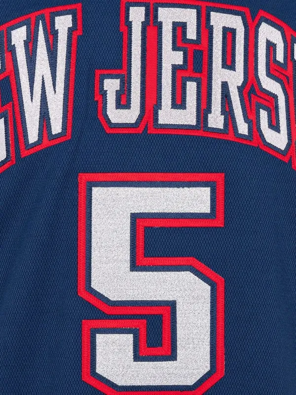 Mitchell & Ness NJ Nets Authentic Jersey | Blue | FARFETCH