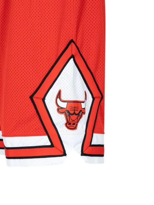 Mitchell & Ness Chicago Bulls Authentic Shorts | Red | FARFETCH ZA