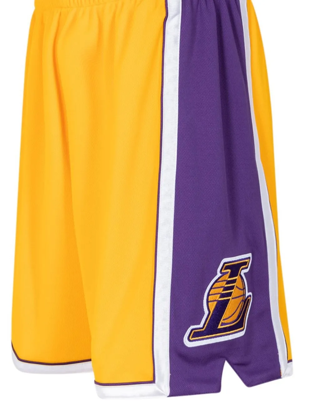Mitchell & Ness La Lakers Authentic Shorts In Yellow