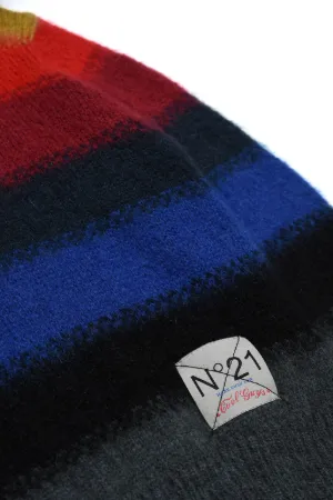 Stripe-Intarsia Sweater