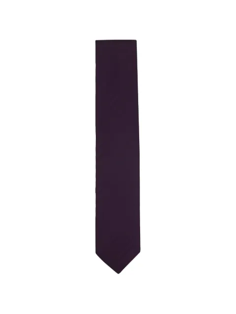 Zegna corbata con motivo pied de poule
