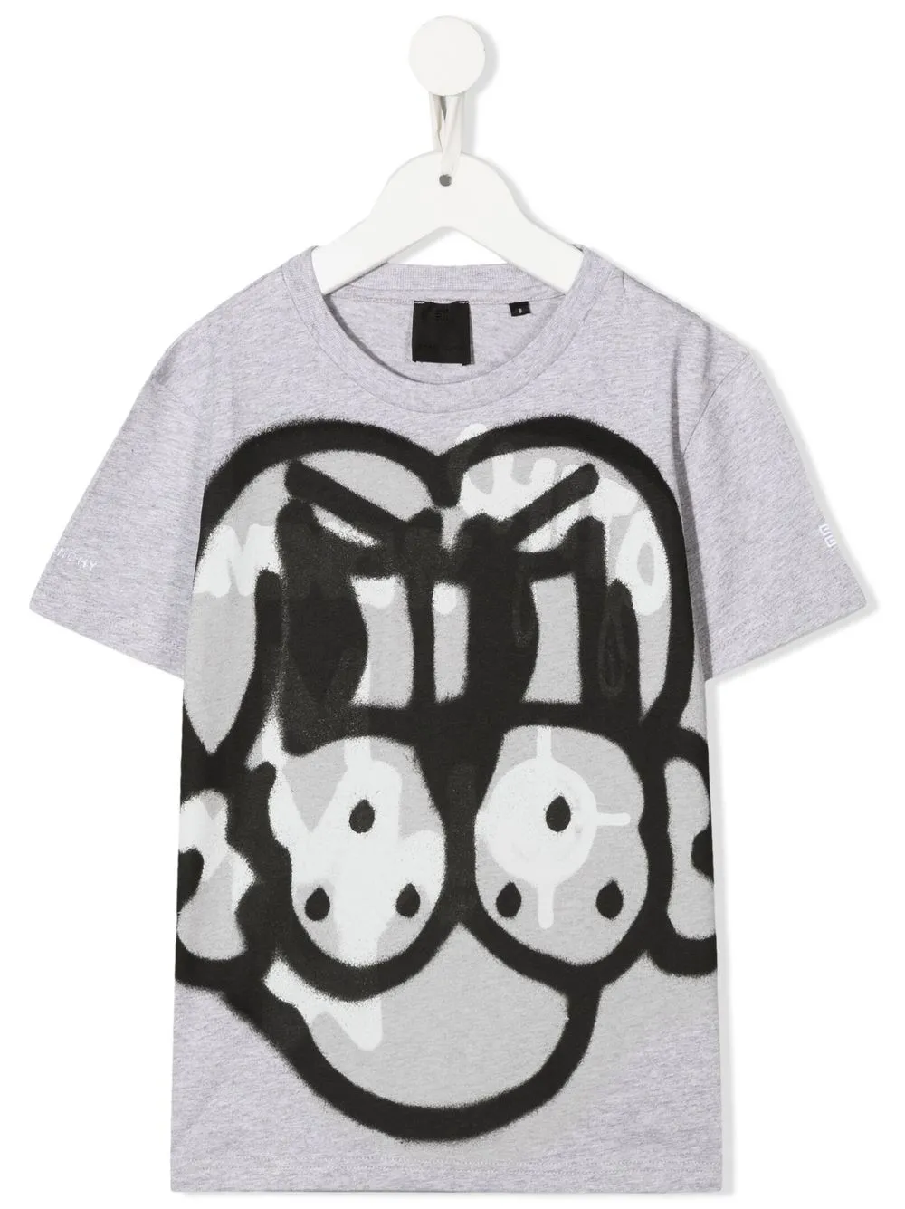 

Givenchy Kids playera con estampado gráfico - Gris