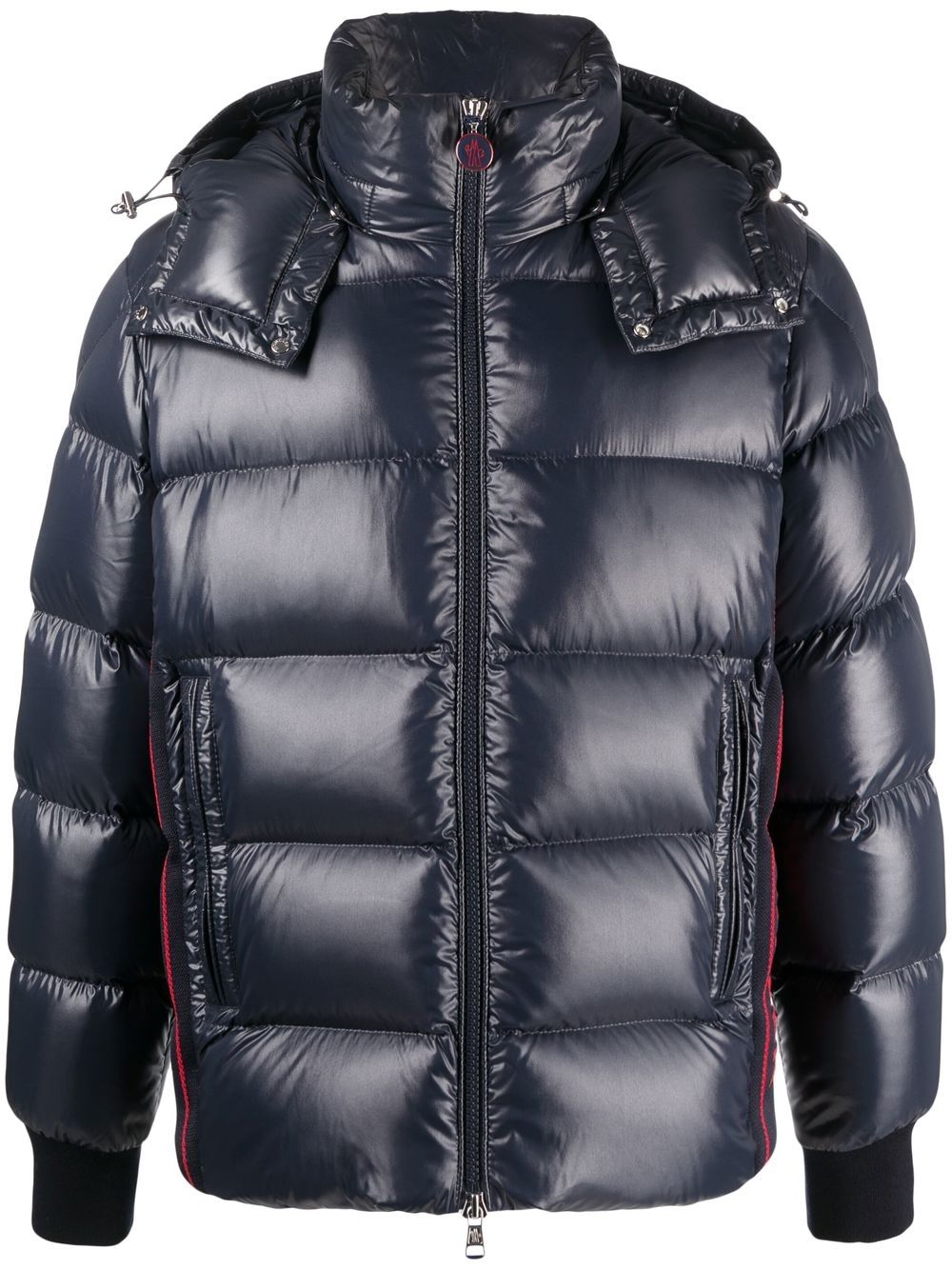 Image 1 of Moncler Lunetiere hooded puffer jacket