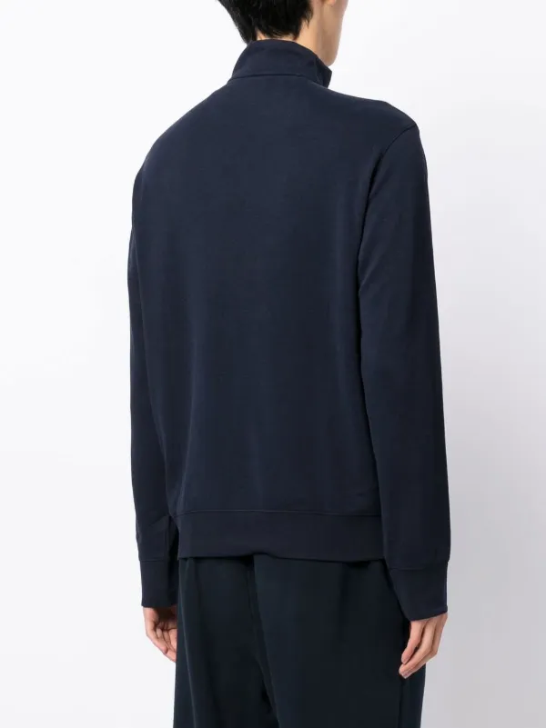 Polo Ralph Lauren Jersey quarter-zip Pullover | Blue | FARFETCH
