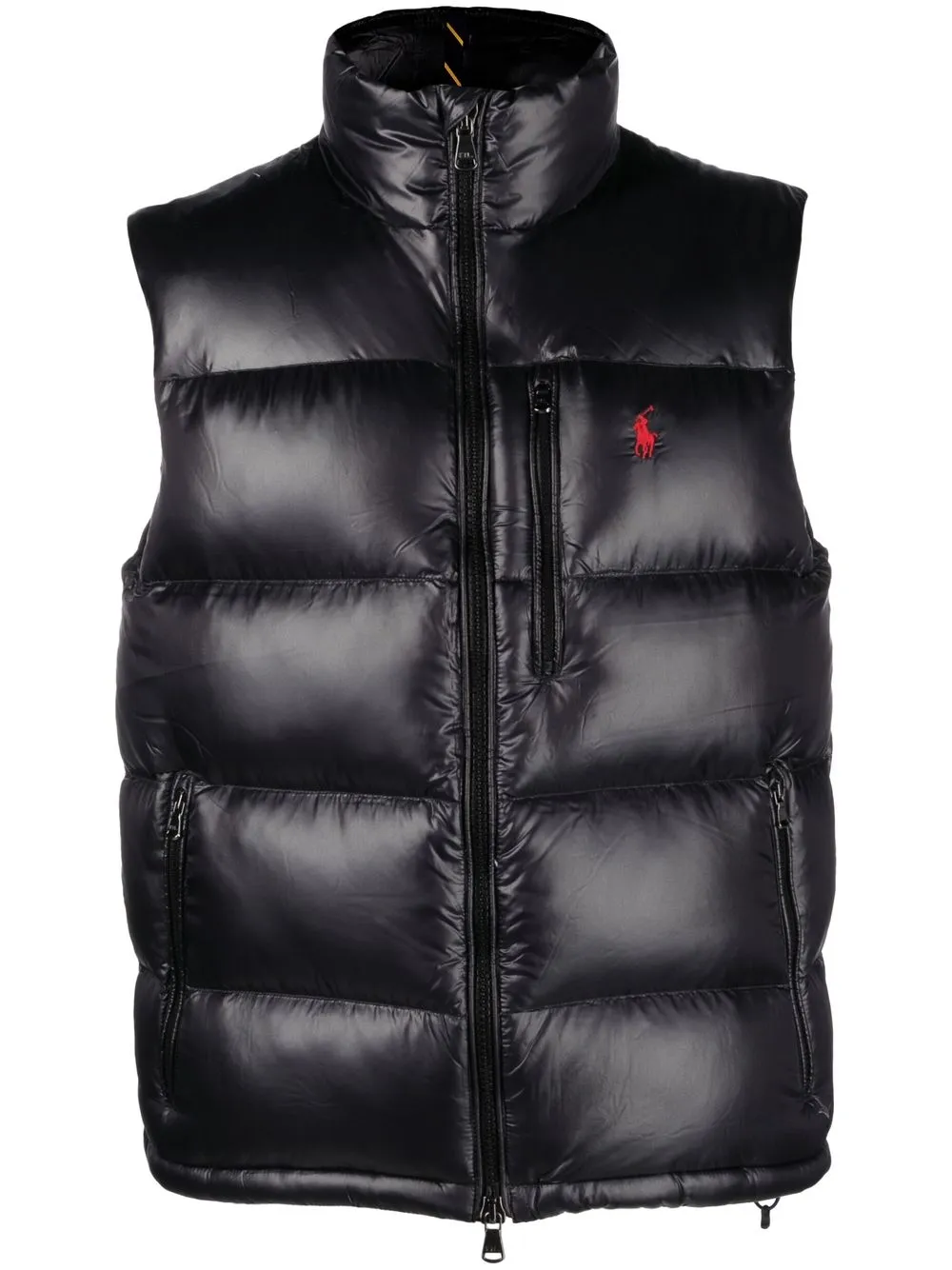 

Polo Ralph Lauren embroidered logo gilet jacket - Black