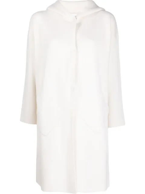 Liska cardigan mi-long à capuche