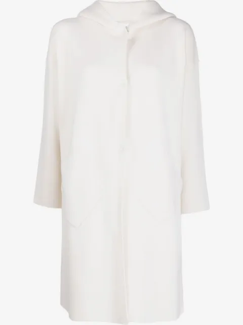 Liska cardigan mi-long à capuche