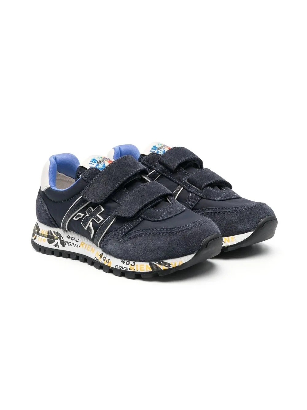 

Premiata Kids tenis Sky - Azul