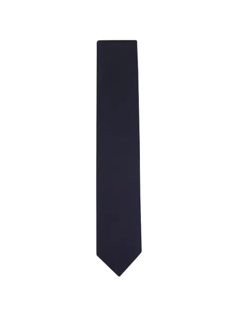 Zegna herringbone-weave tie