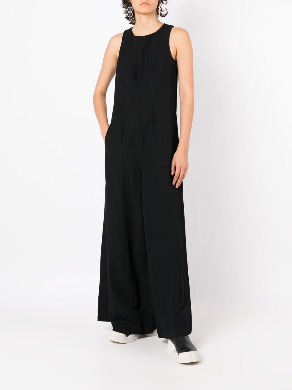 Uma | Raquel Davidowicz Straight jumpsuit - Zwart