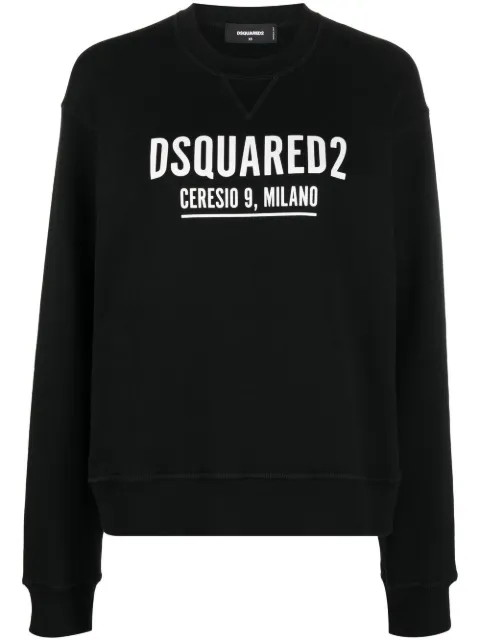 DSQUARED2 logo-print crew-neck sweatshirt Women