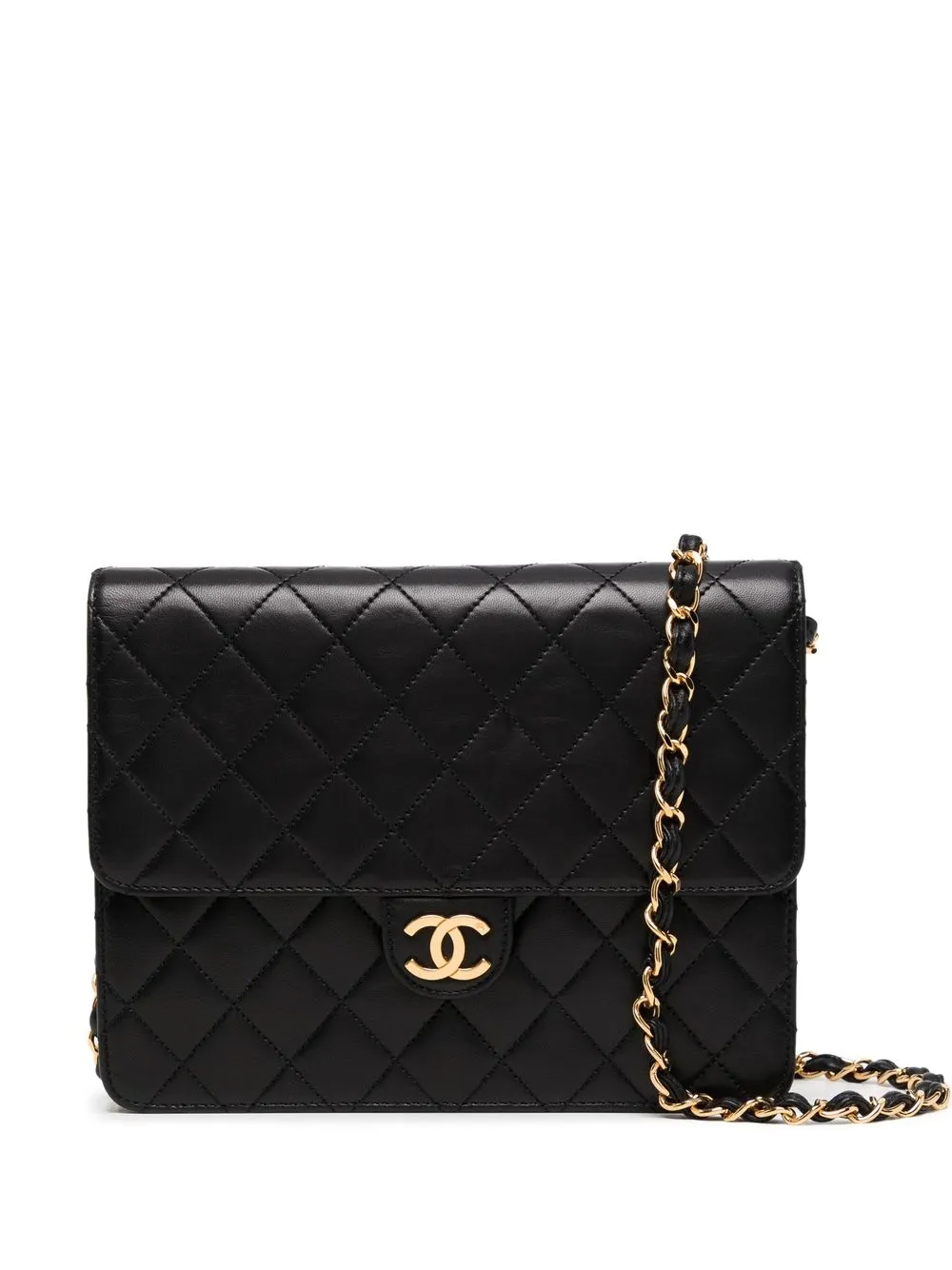 

Chanel Pre-Owned bolsa de hombro Classic Flap pequeña 1998 - Negro