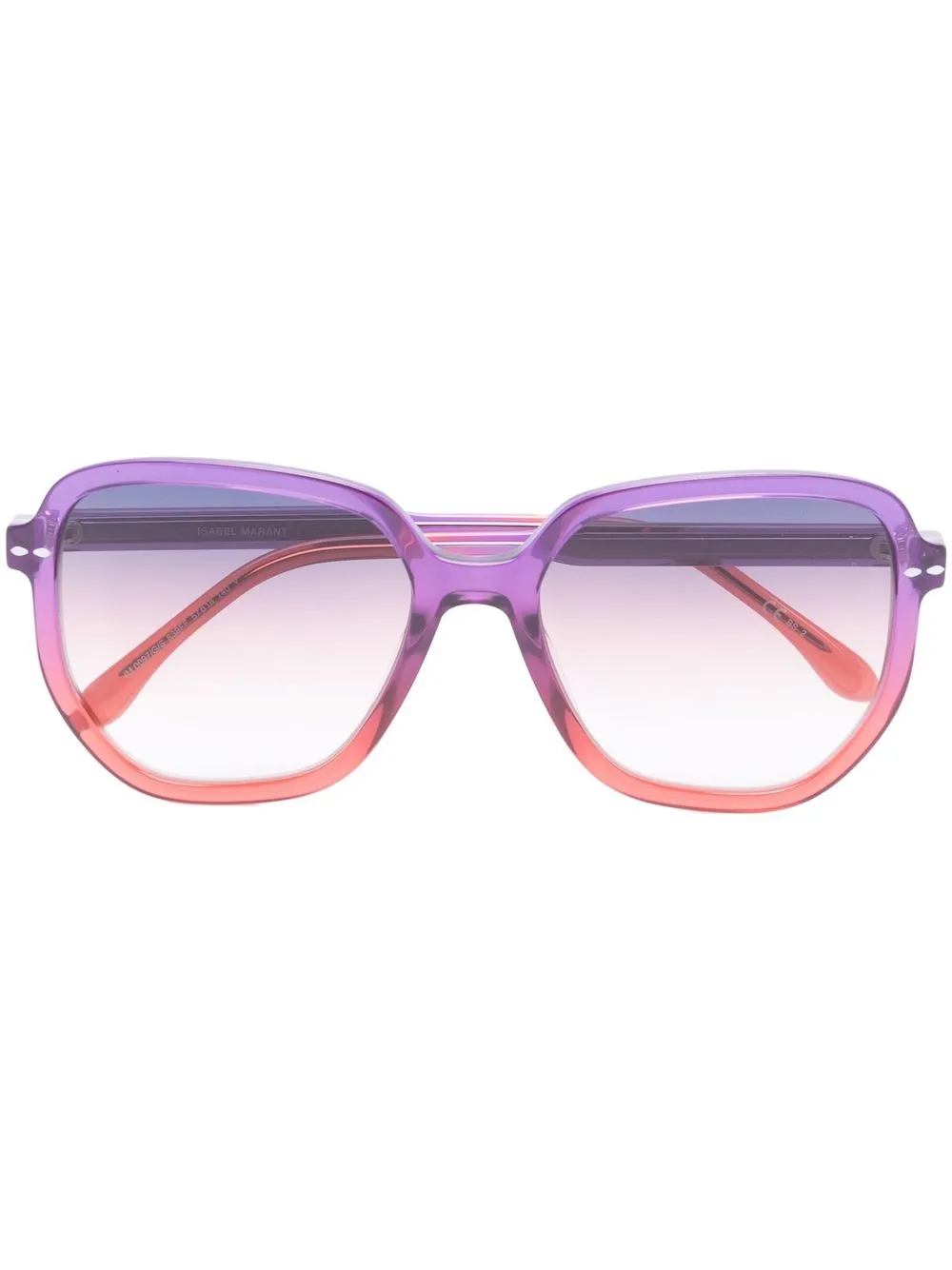 

Isabel Marant Sienna oversize-frame sunglasses - Purple
