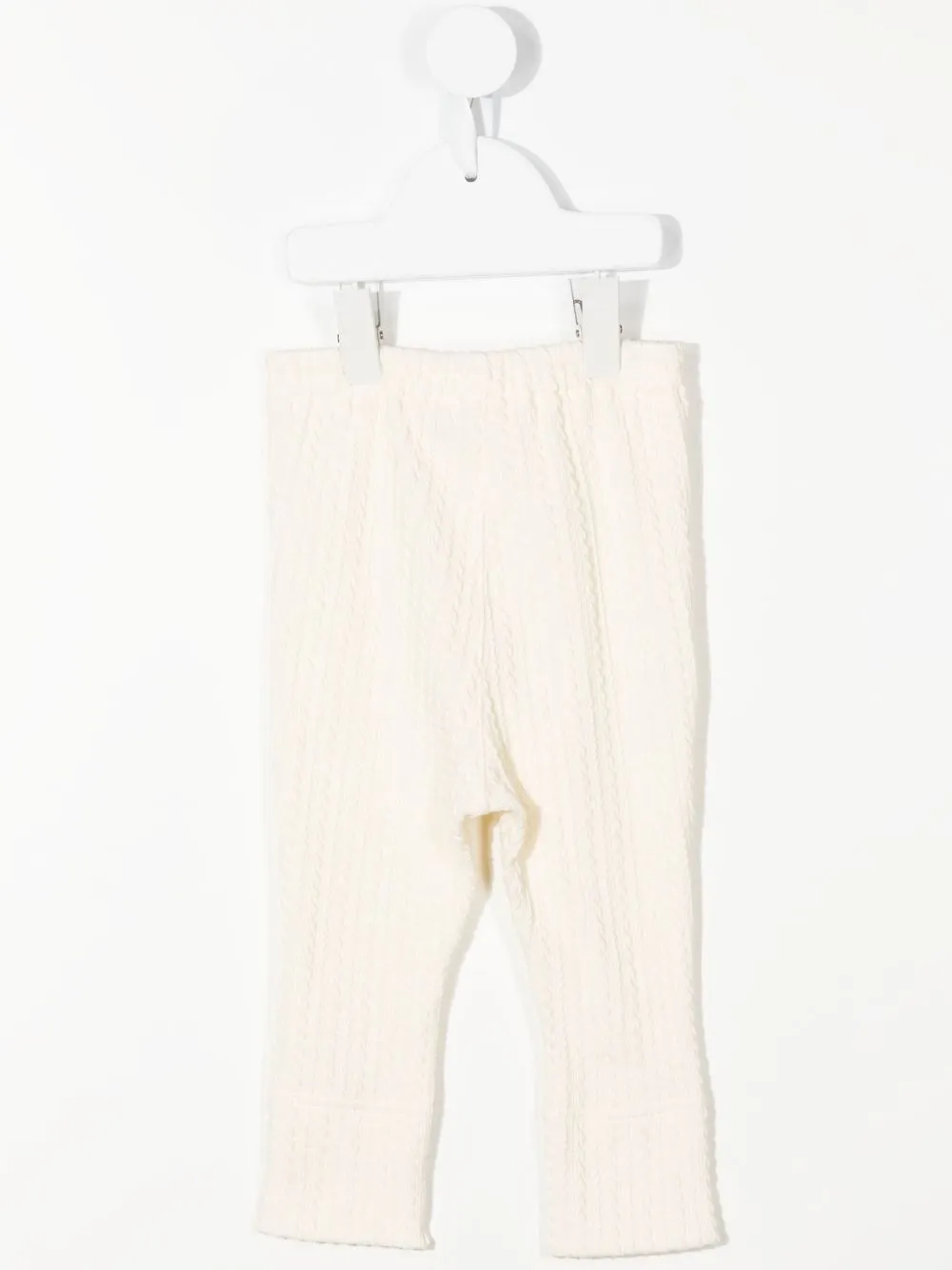 Familiar Legging met geborduurd logo - Beige