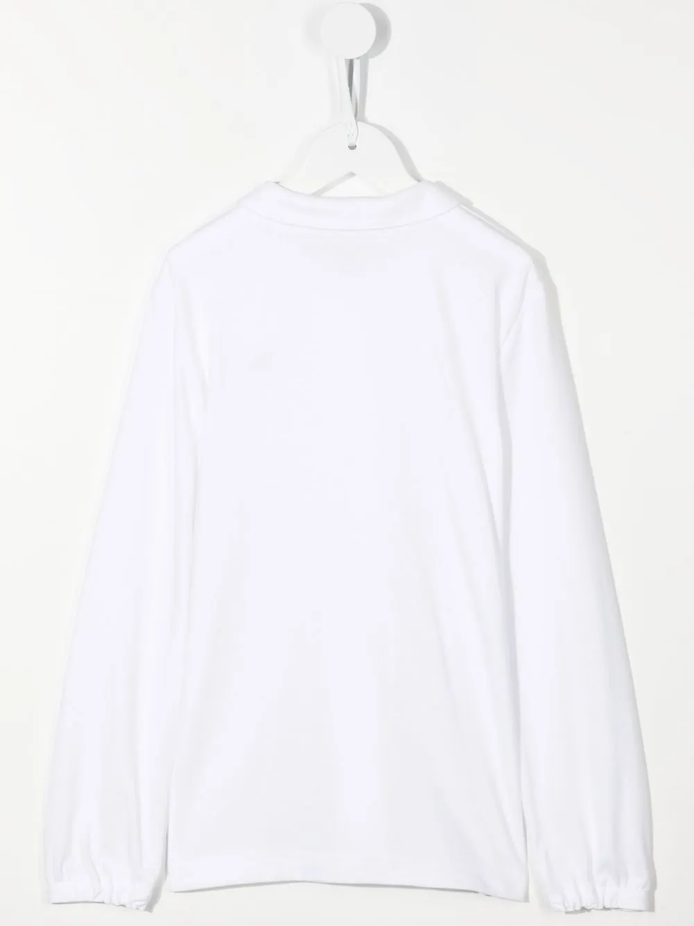 familiar Shirt met geborduurde strik - Wit