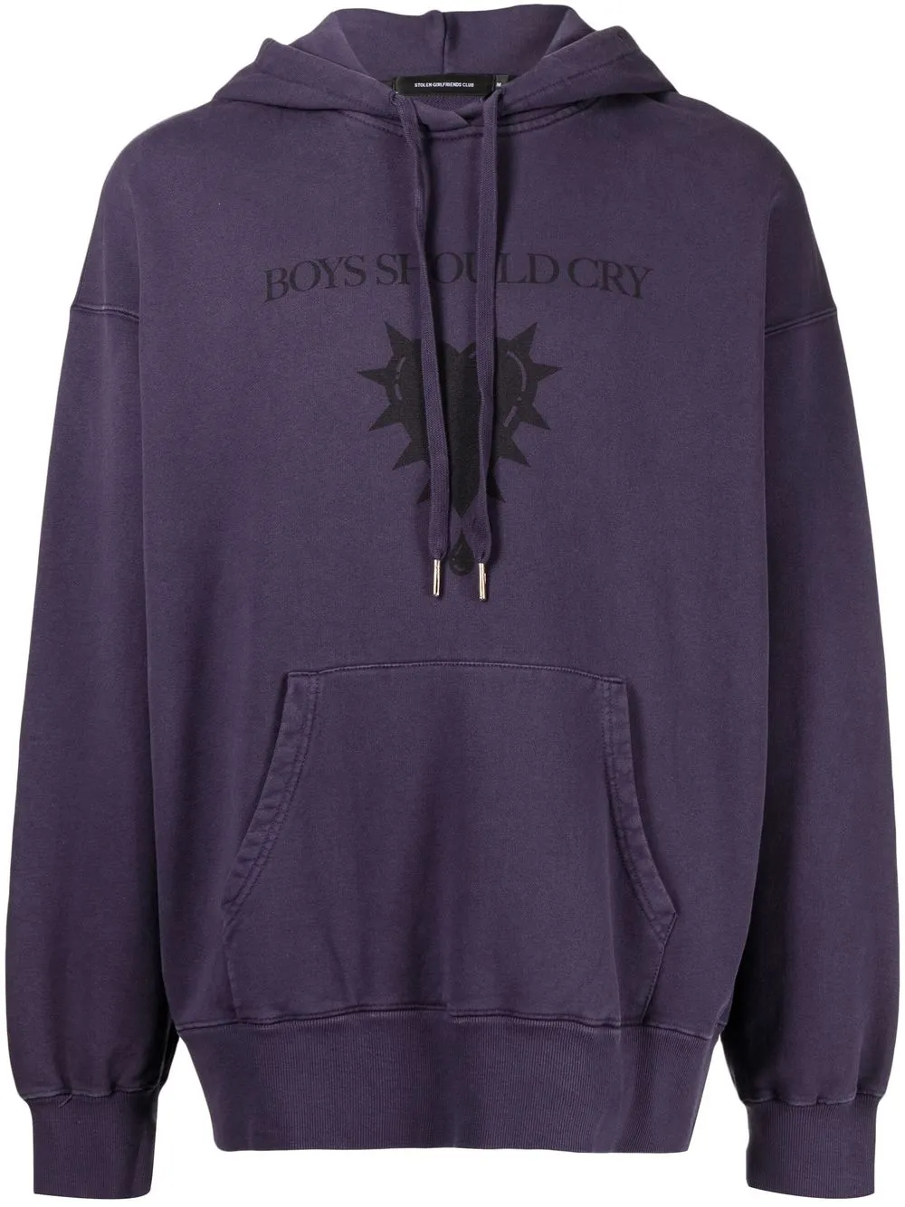 

Stolen Girlfriends Club Boys Should Cry Hoodie - Purple