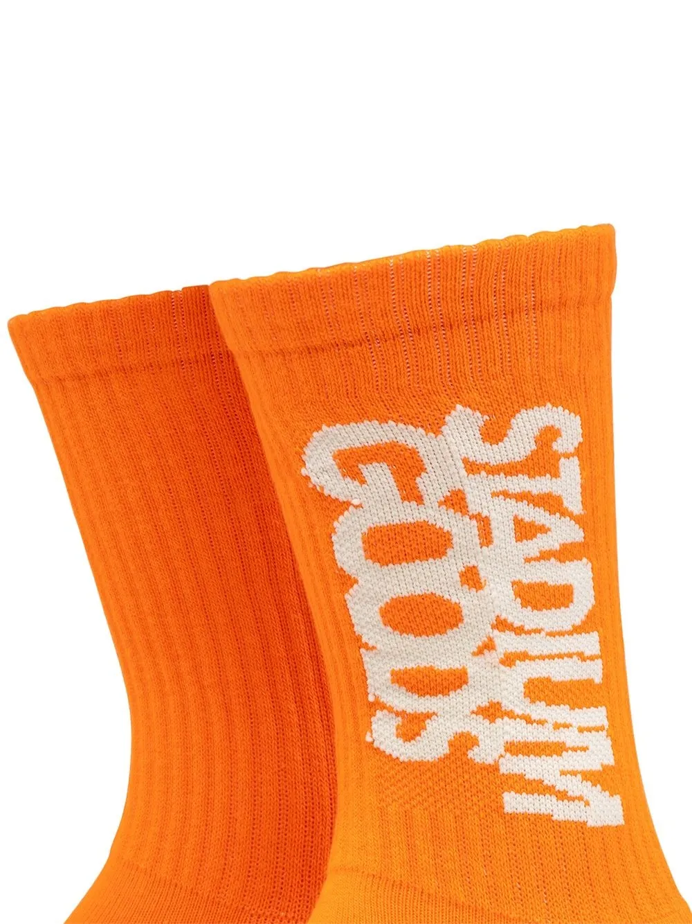 STADIUM GOODS® Sokken met geborduurd logo - Oranje