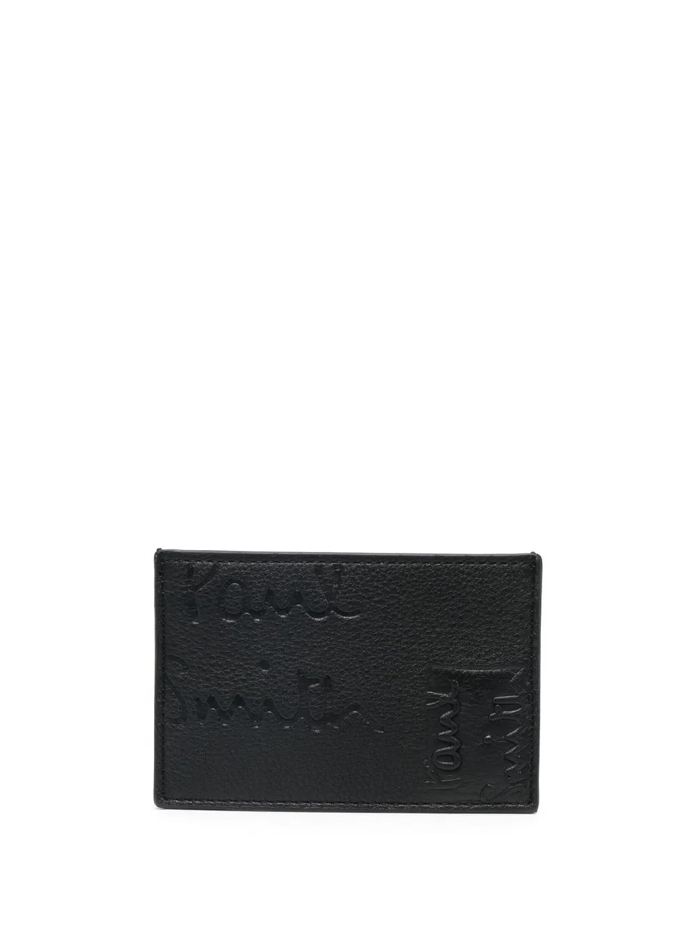 

Paul Smith tarjetero con logo en relieve - Negro