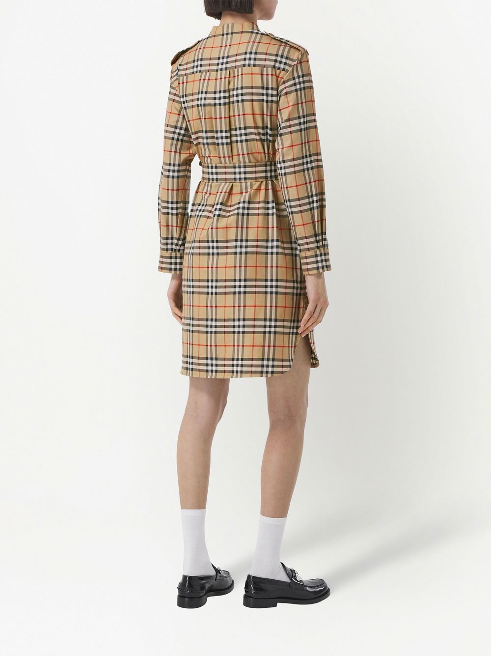 Burberry Vintage-check shirt dress Women