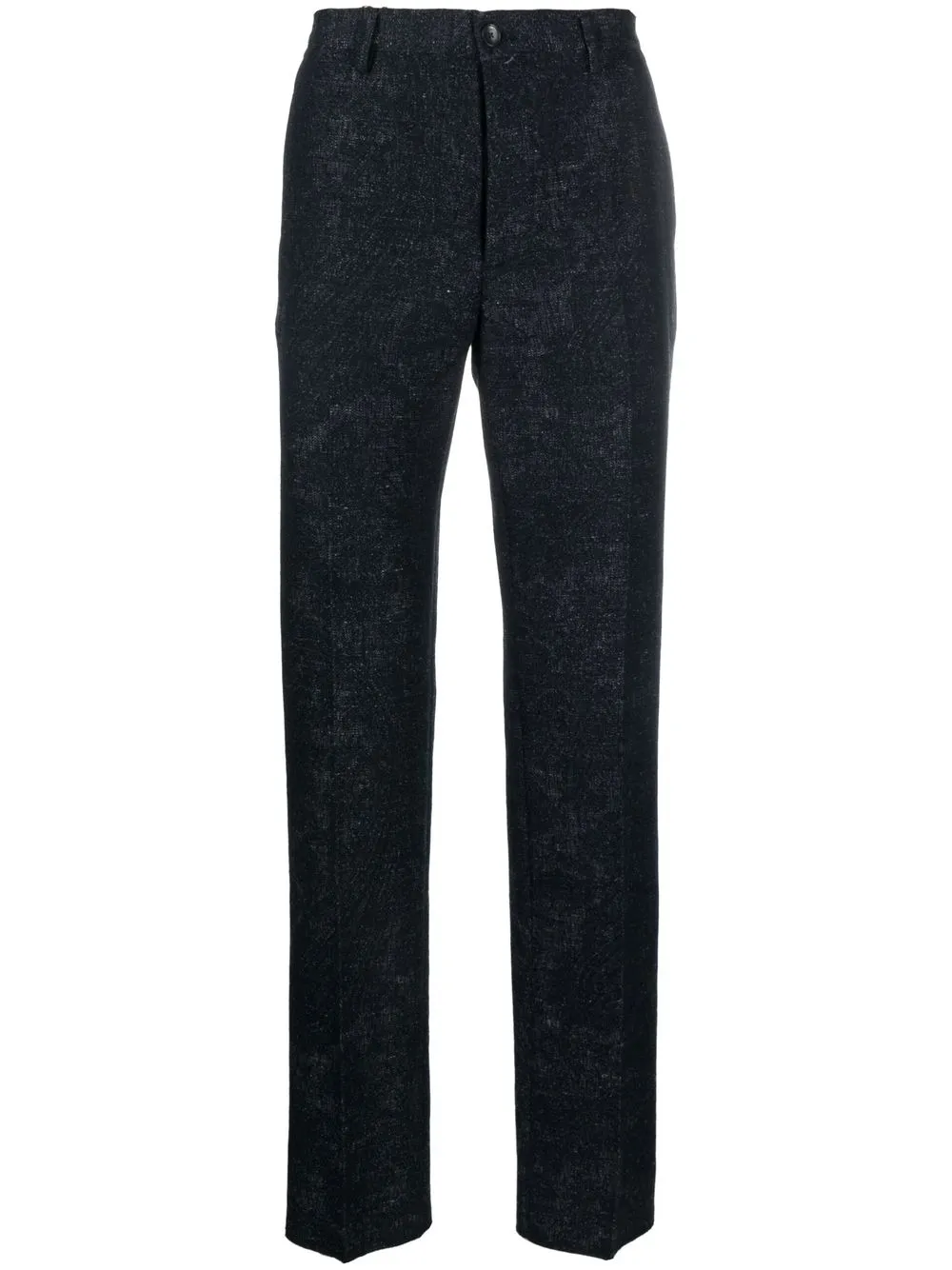 

ETRO Chinilla straight-leg trousers - Blue