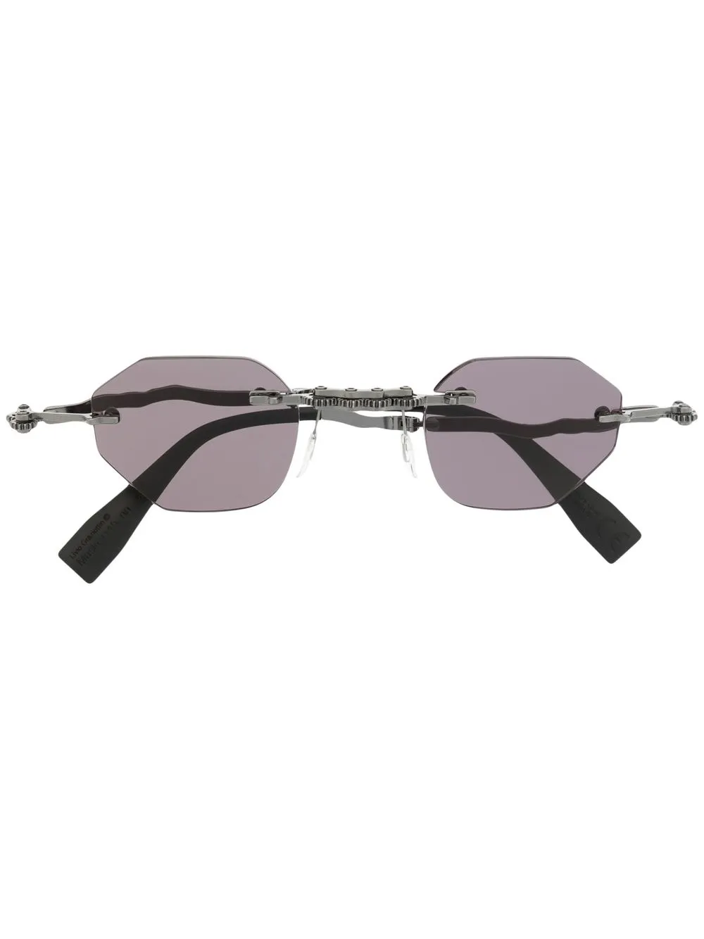 

Kuboraum square-frame sunglasses - Black