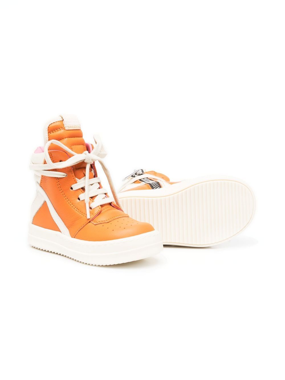 Rick Owens Kids High-top vetersneakers - Oranje