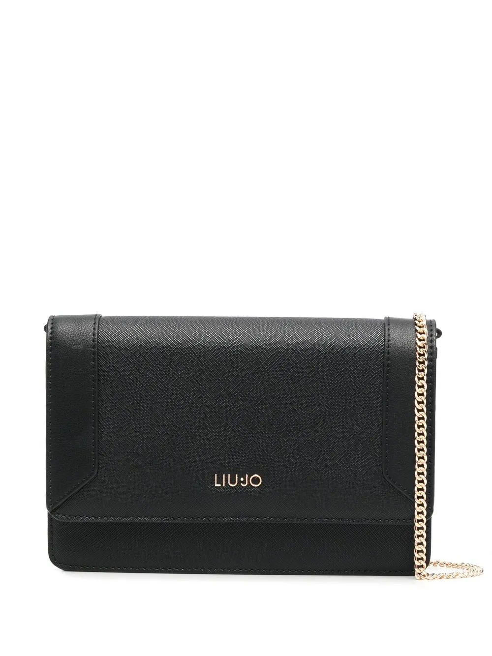 

LIU JO bolsa crossbody con logo - Negro