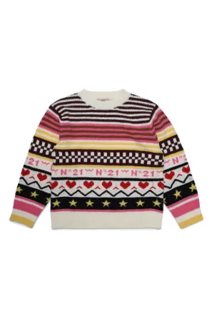 Logo-Intarsia Sweater