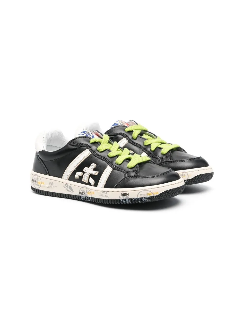 

Premiata Kids Wally low-top sneakers - Black