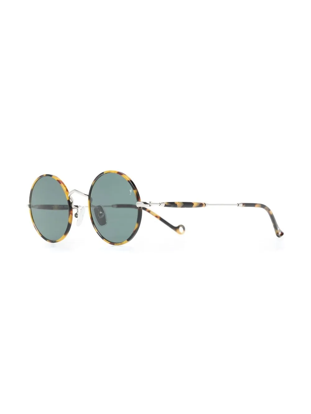 Eyepetizer Zonnebril met geometrisch montuur - Beige