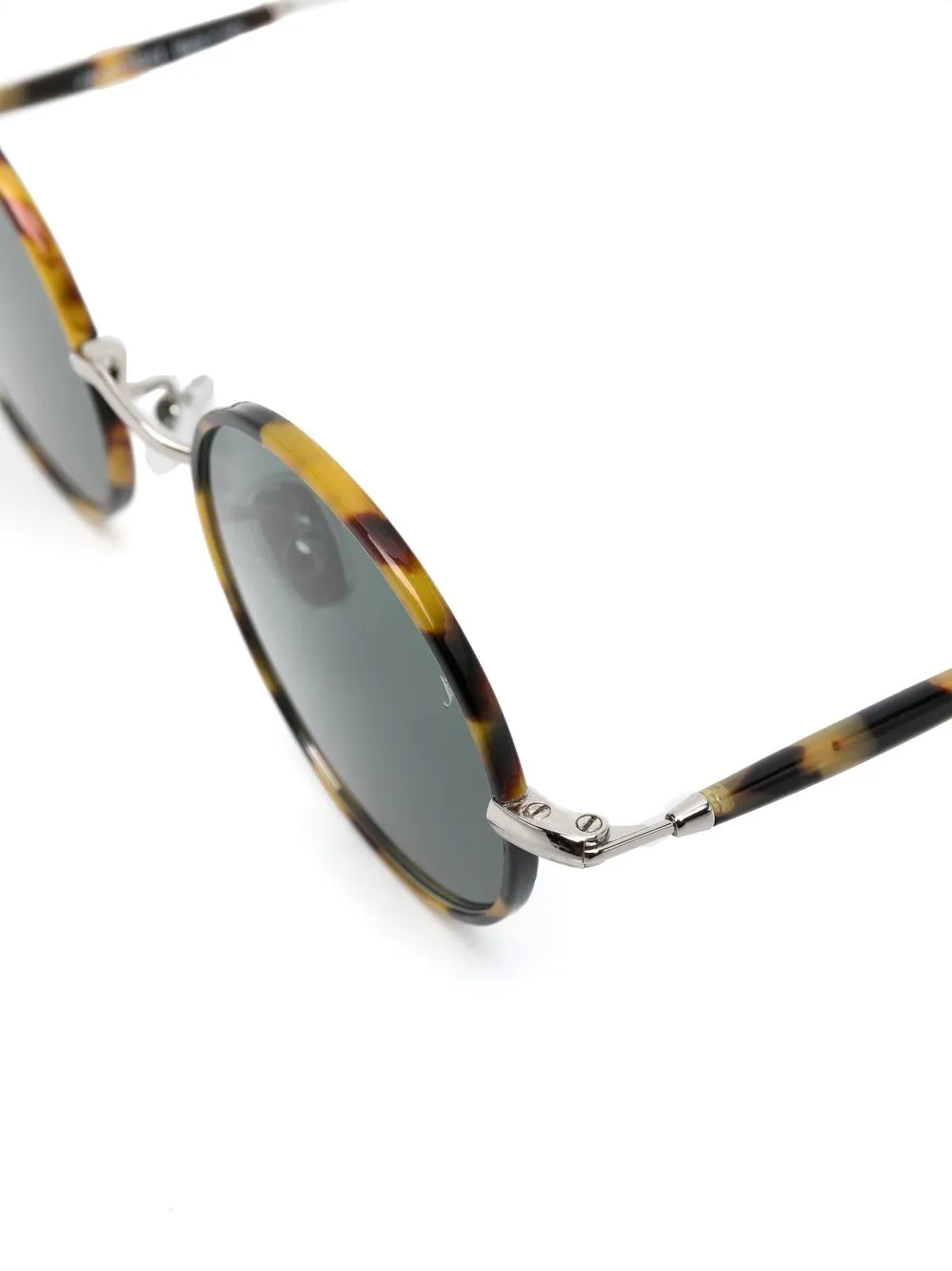 Eyepetizer Zonnebril met geometrisch montuur Beige