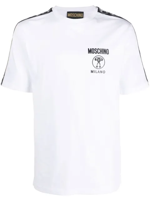 Moschino logo-tape short-sleeve T-shirt