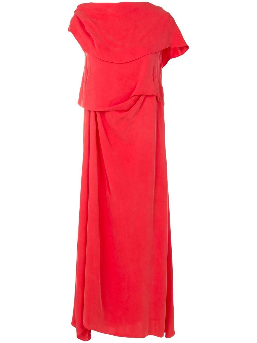 Uma Raquel Davidowicz Acerola Jersey Dress In Orange