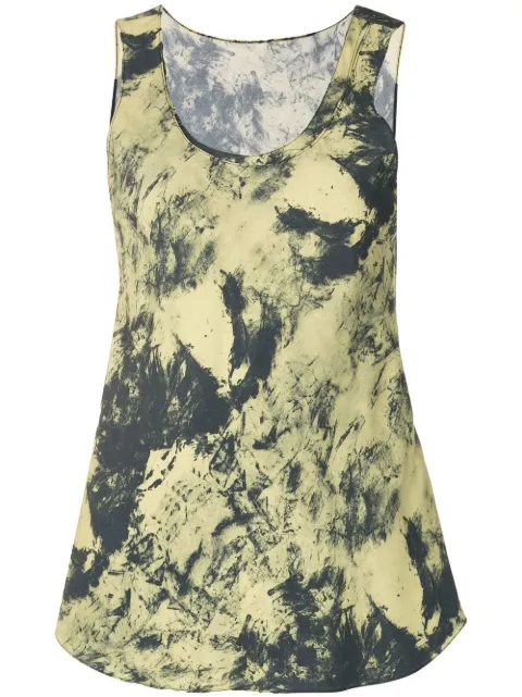 Uma | Raquel Davidowicz Croissant printed vest top