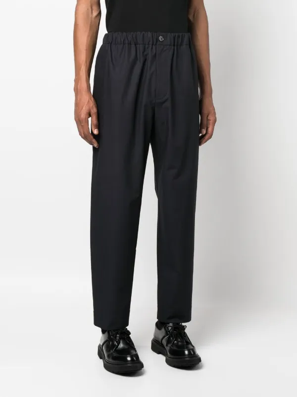 【送料無料】JIL SANDER クロップドパンツ ブラック48 Jil Sander クロップド ストレートパンツ | ブルー | FARFETCH JP